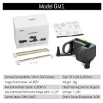 Original Caddx GM1 GM2 GM3 Gimbal Head Tracking (No Camera) CaddxFPV for 19mm Camera HD Drone Car Airplane